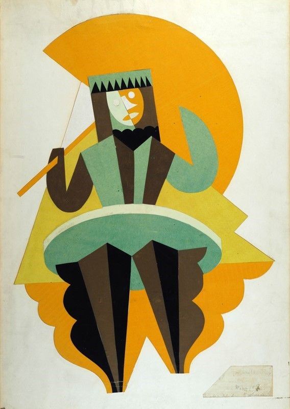 Fortunato Depero - Ballerina meccanica dei balli plastici