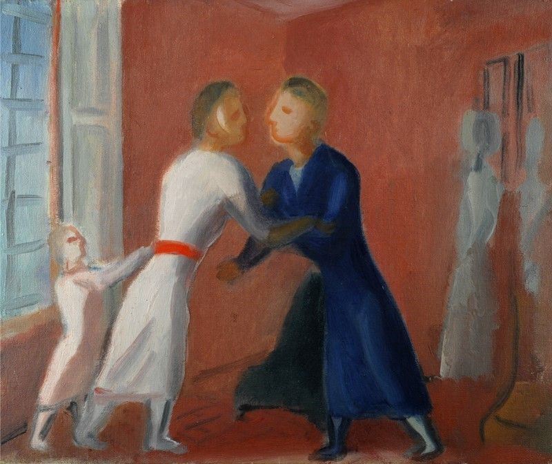Virgilio Guidi - L'incontro