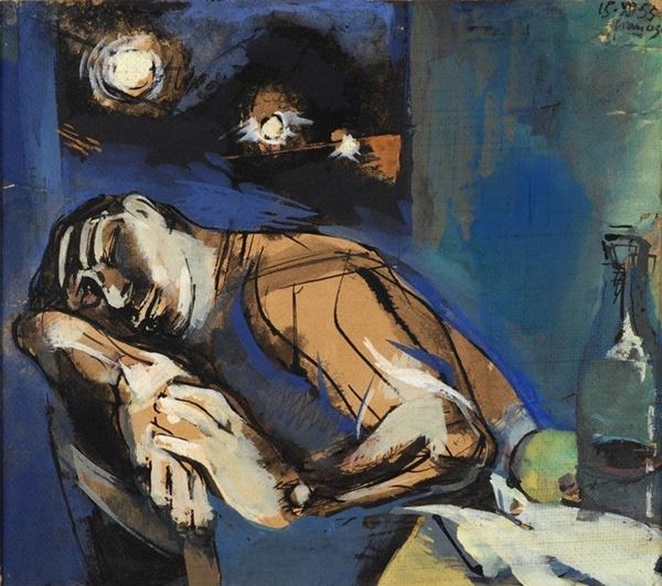Franco Francese - Figura che dorme