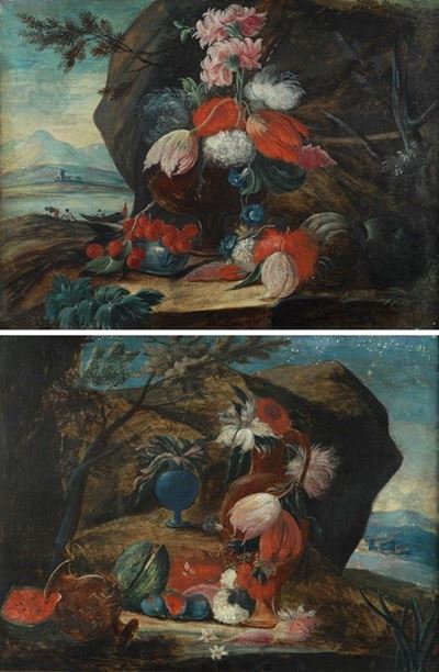 Coppia di Nature Morte