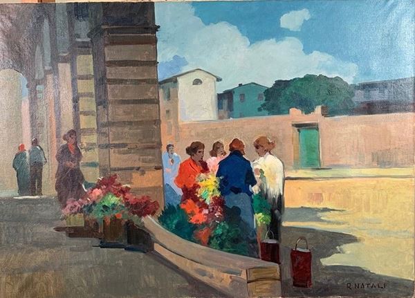 Renato Natali - Fioraie al Goldoni