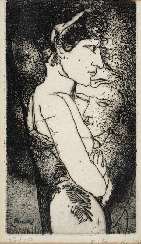 Fernando Farulli : Figure  - Auction GRAFICA, MULTIPLI ED EDIZIONI - Galleria Pananti Casa d'Aste