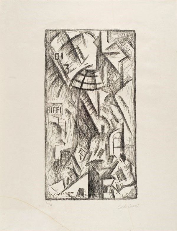 Carlo Carr&#224; - La Galleria di Milano