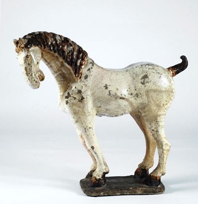 Scultura di Cavallo, Tang, Cina.