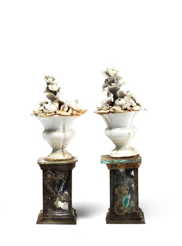 Cestini con frutta   - Asta Arredi, Oggettistica e Dipinti - Galleria Pananti Casa d'Aste
