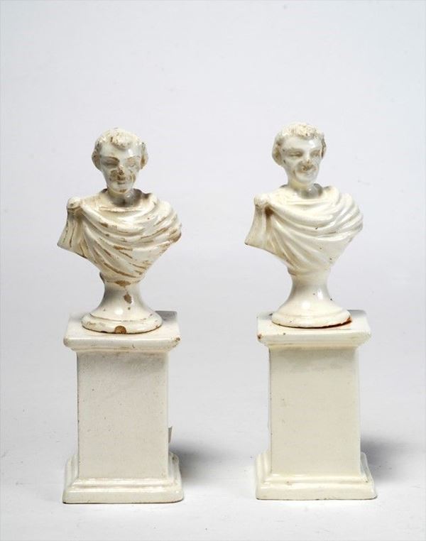 Due busti   - Asta Arredi, Oggettistica e Dipinti - Galleria Pananti Casa d'Aste