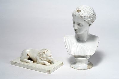 Busto di Diana con Leone