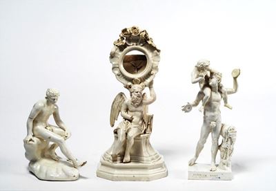 Scultura con Fauno e Bacco