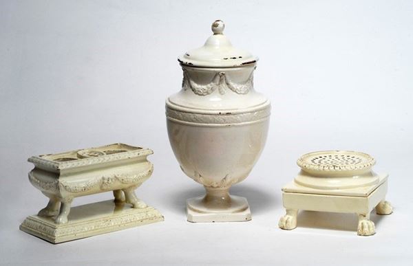 Vaso con coperchio