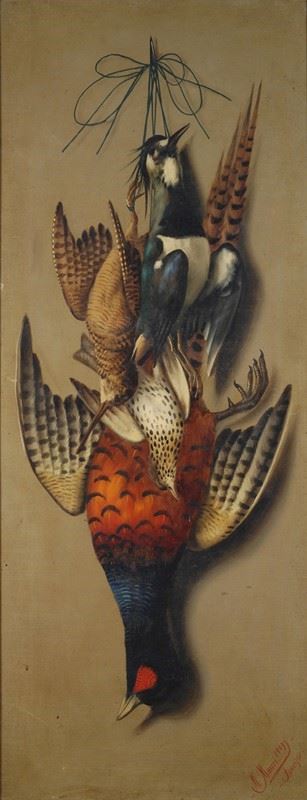 Michelangelo Meucci - Natura Morta con Cacciagione