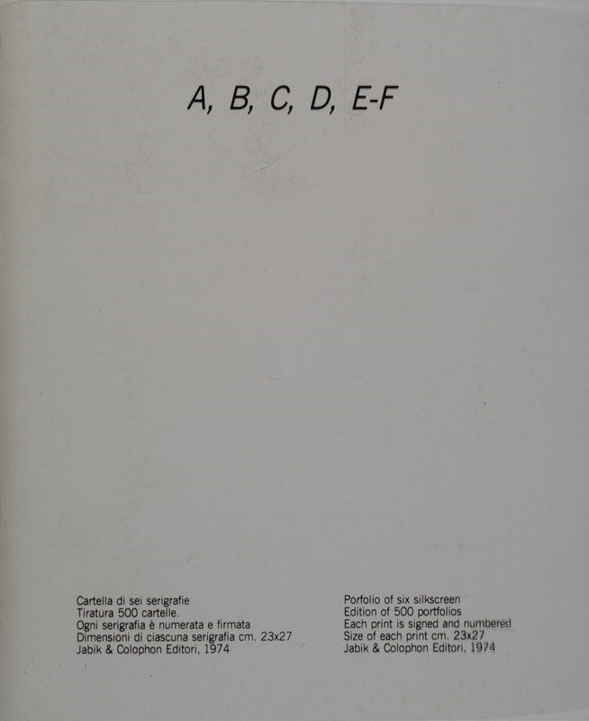 Marco Gastini - Abcdef