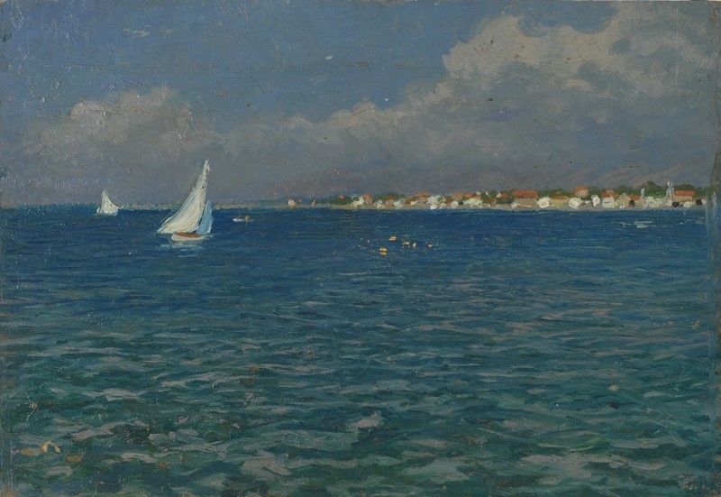 Carlo Passigli - Contadino (fronte); Marina (retro)