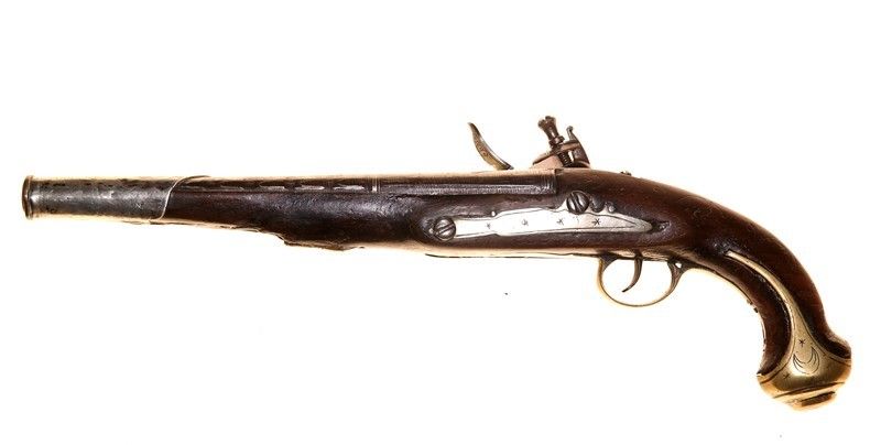 Pistola a Pietra Focaia per il Mercato Orientale Ixx Sec
