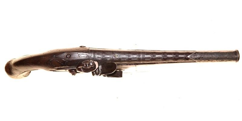 Pistola a Pietra Focaia per il Mercato Orientale Ixx Sec