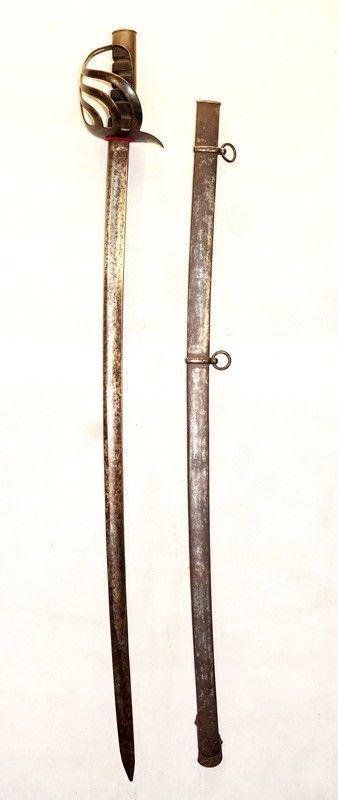 SCIABOLA PER UFFICIALI DI CAVALLERIA mod. 1833 PIEMONTE