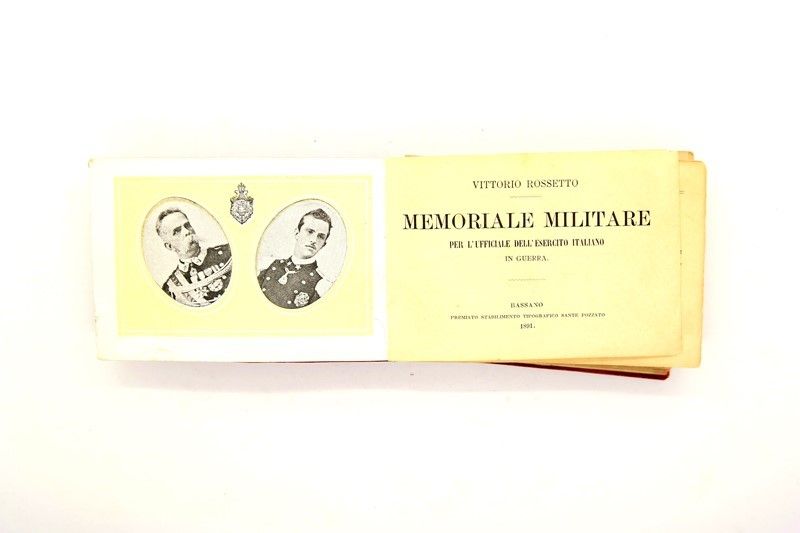 Libretto “memoriale Militare” 1891