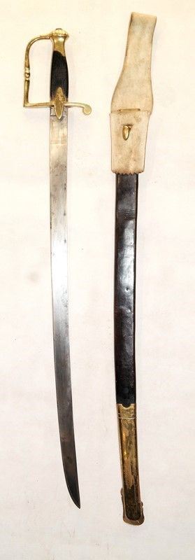 SCIABOLA PER FURIERI e MUSICANTI mod. 1833