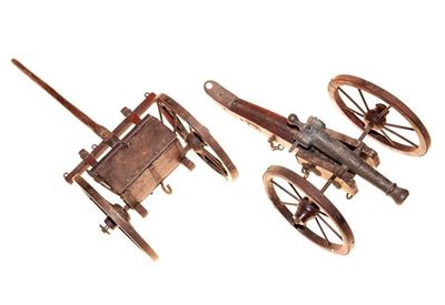 Modello di Cannone Piemontese Ixx Sec