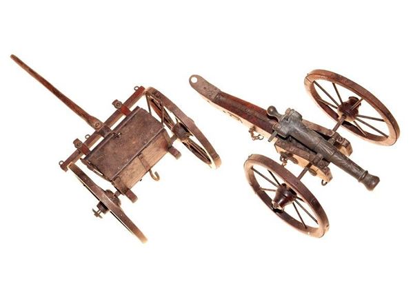 MODELLO DI CANNONE PIEMONTESE IXX sec