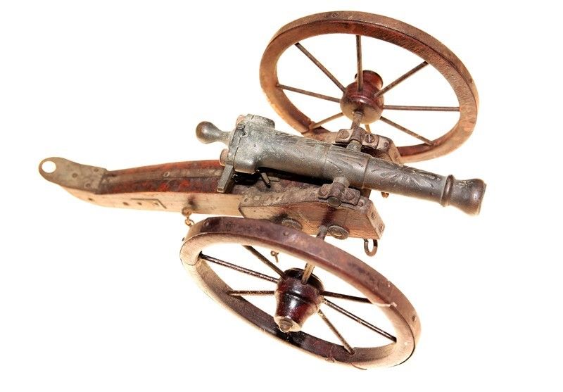 Modello di Cannone Piemontese Ixx Sec