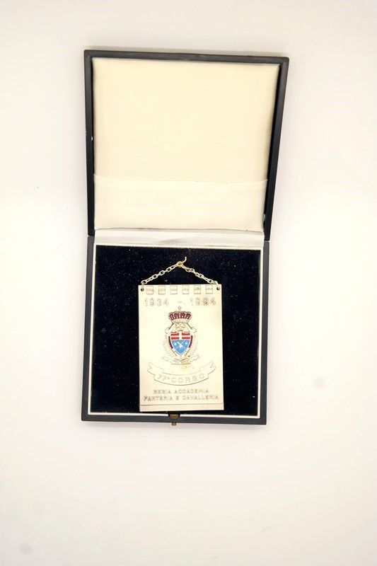 Targa in Metallo Bianco