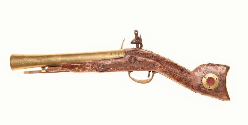 Pistola a Pietra Focaia a Tromboncino