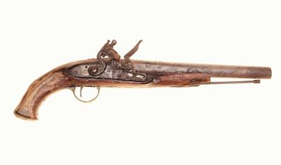 Pistola a Pietra Focaia