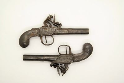 Coppia di Pistole a Pietra Focaia Inglesi