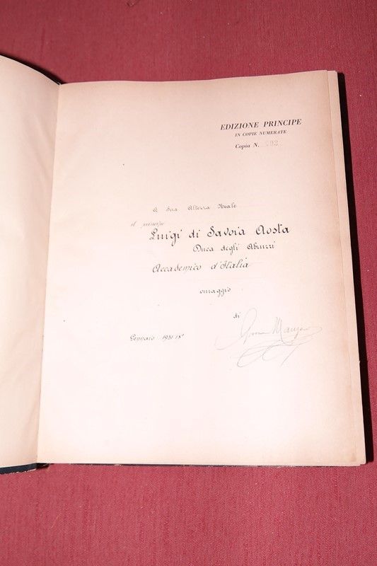 Grande Volume Epopea di Savoia 1931