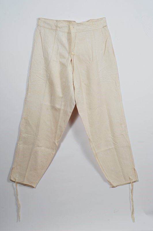 Pantaloni per Truppa da Fatica, Periodo Umbertino