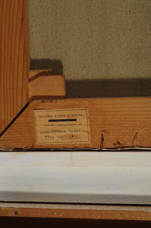 Ottone Rosai - Uomini al Tavolo