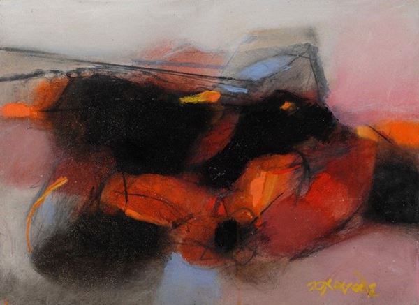 Vittorio Sopracase : La falena de la noche  - Auction AUTORI DEL XIX E XX SEC, ARTE MODERNA E CONTEMPORANEA - Galleria Pananti Casa d'Aste