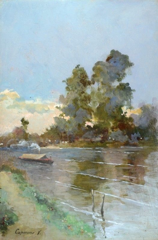 Vincenzo Capuano - Battello sul Fiume