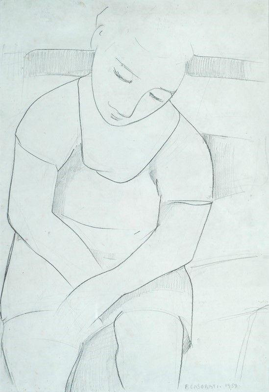 Felice Casorati - Figura