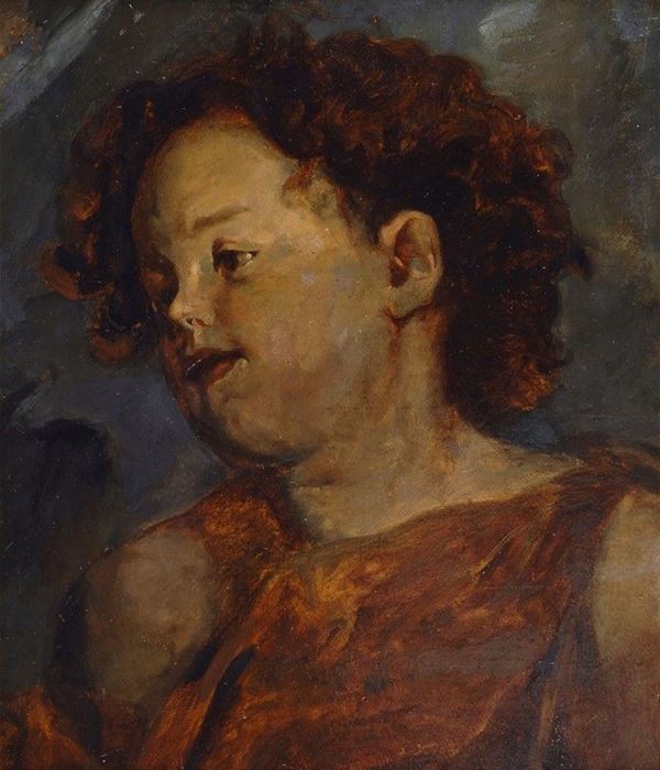 Oskar Larsen - Ritratto di bambina