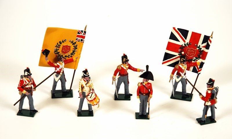 British Infantry Of The Line - The Battle Of Waterloo 1815