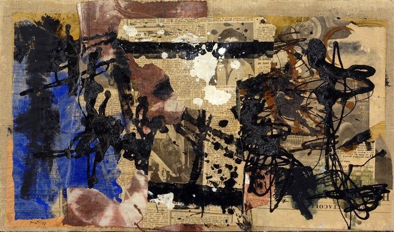 Achille Perilli - Immersione nella Caverna