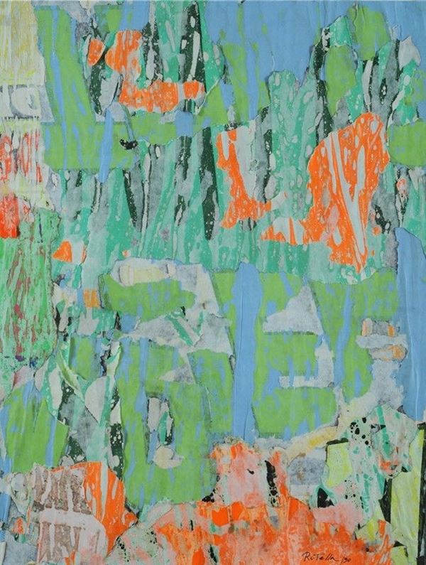 Mimmo Rotella - Nascosto