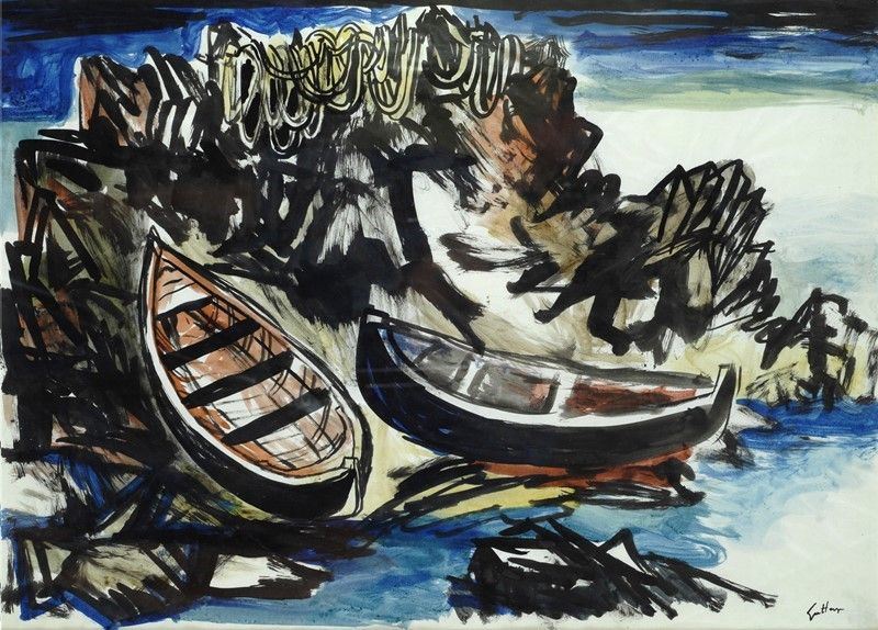 Renato Guttuso - Senza Titolo