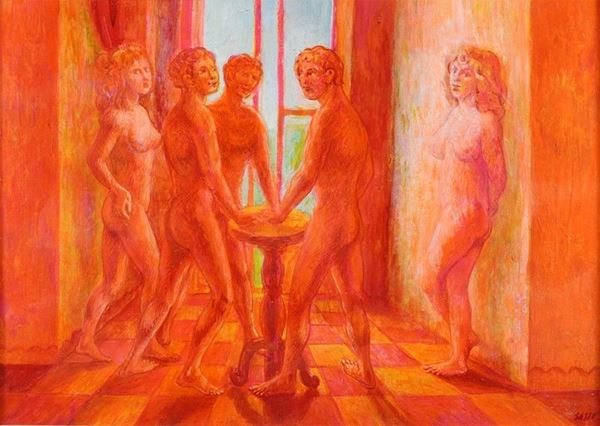 Aligi Sassu - Il sogno di Dolmance