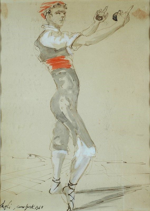 Corrado Cagli - Suonatore di nacchere