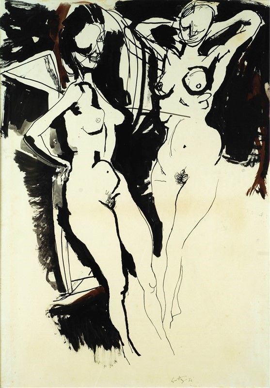Renato Guttuso - Nudi di Donna