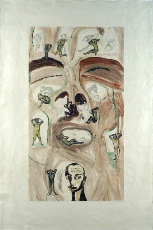 Francesco Clemente - Without title