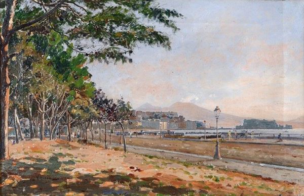 Vincenzo Loria - Via Caracciolo di mattina