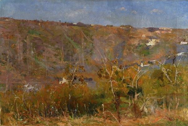 Adolfo Tommasi : Paesaggio  - Auction AUTORI DEL XIX E XX SEC - II - Galleria Pananti Casa d'Aste