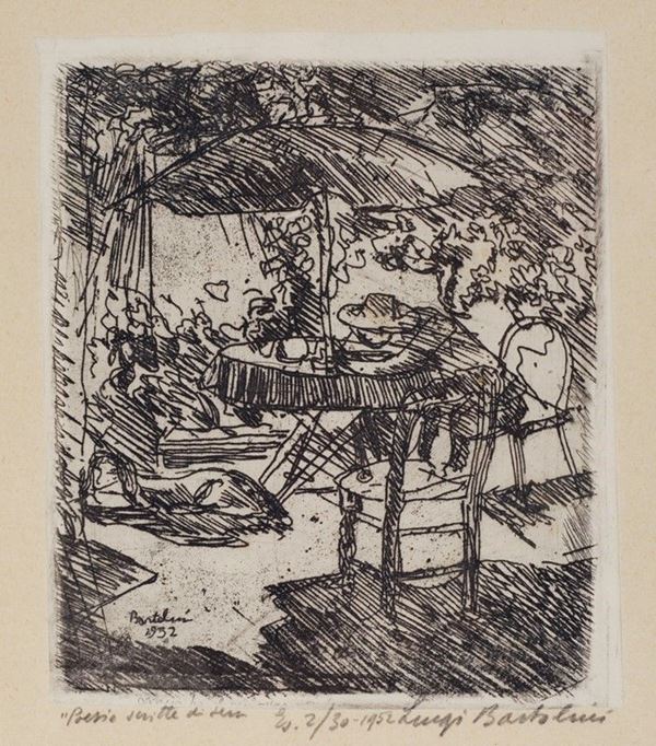 Luigi Bartolini : Poesie scritte di sera  - Auction Arte Moderna e Contemporanea - III - Galleria Pananti Casa d'Aste