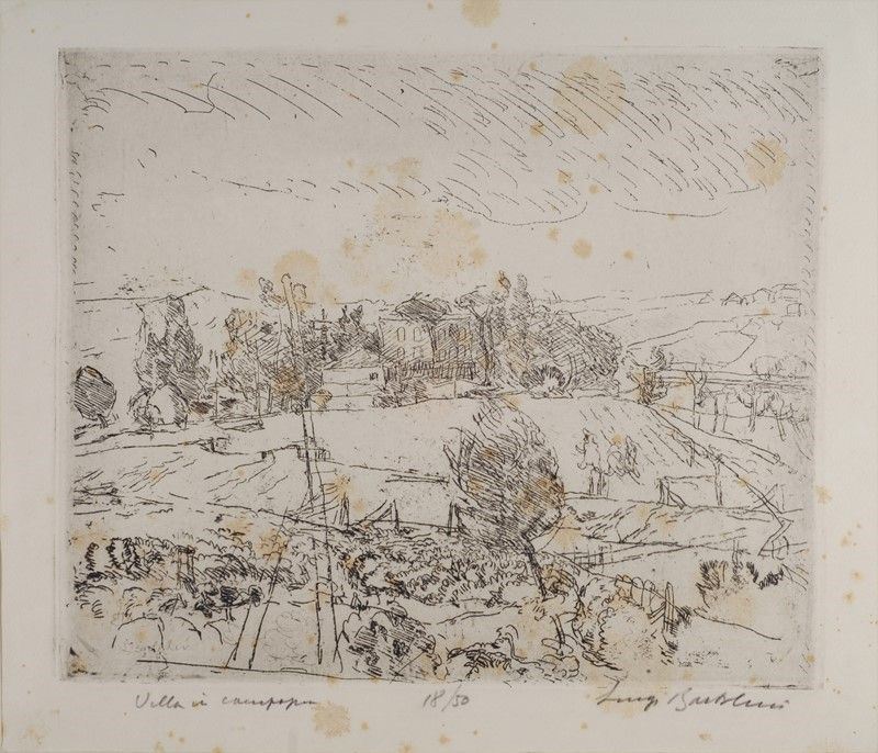 Luigi Bartolini - Villa in Campagna