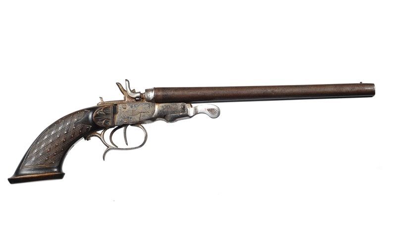 Pistola a Due Canne a Retrocarica