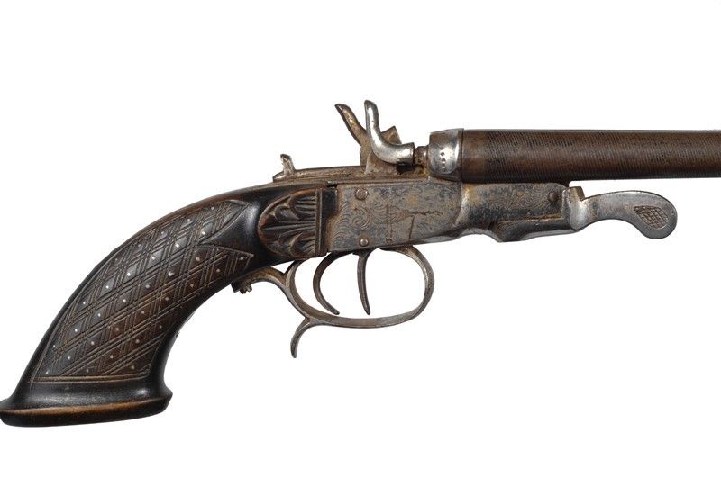 Pistola a Due Canne a Retrocarica