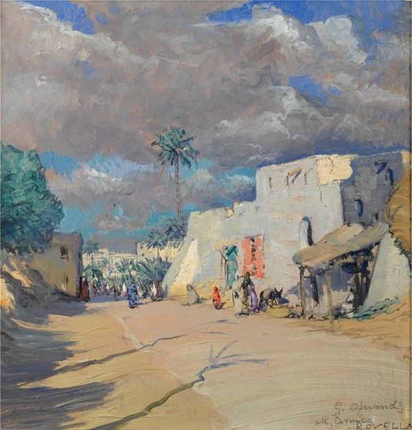 Giovanni Oprandi - Villaggio orientale